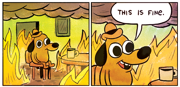 This is not fine.