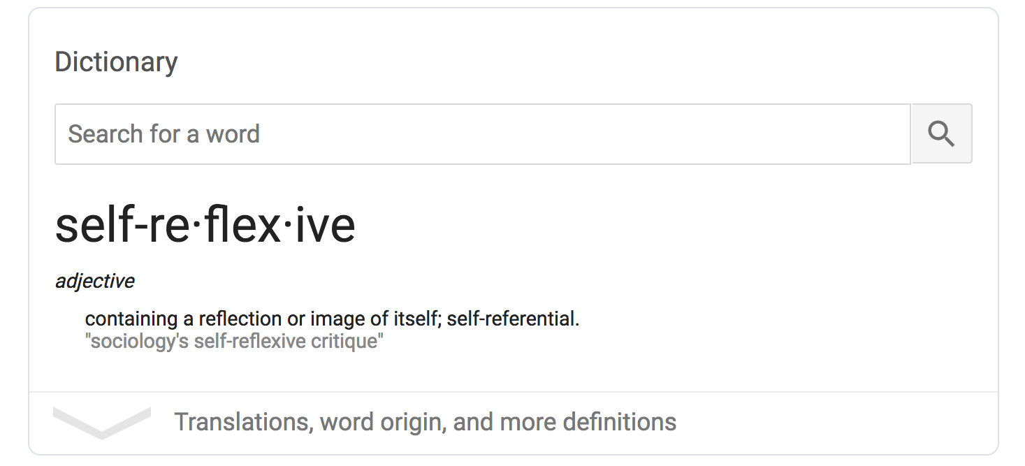 Dear Political Science, it is time for a SELF-REFLEXIVE turn!