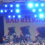 The punk band Bad Religion playing in Sweden