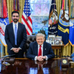 New York Mayor Zohran Mamdani meeting with US President Donald Trump